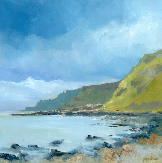 Irish landscape original | Causeway | Polly Gribben